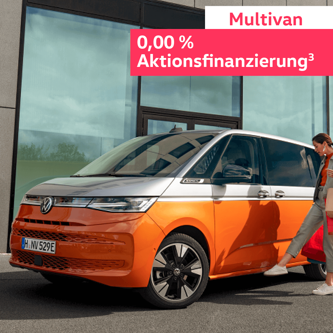 Multivan 0,00% Aktionsfinanzierung